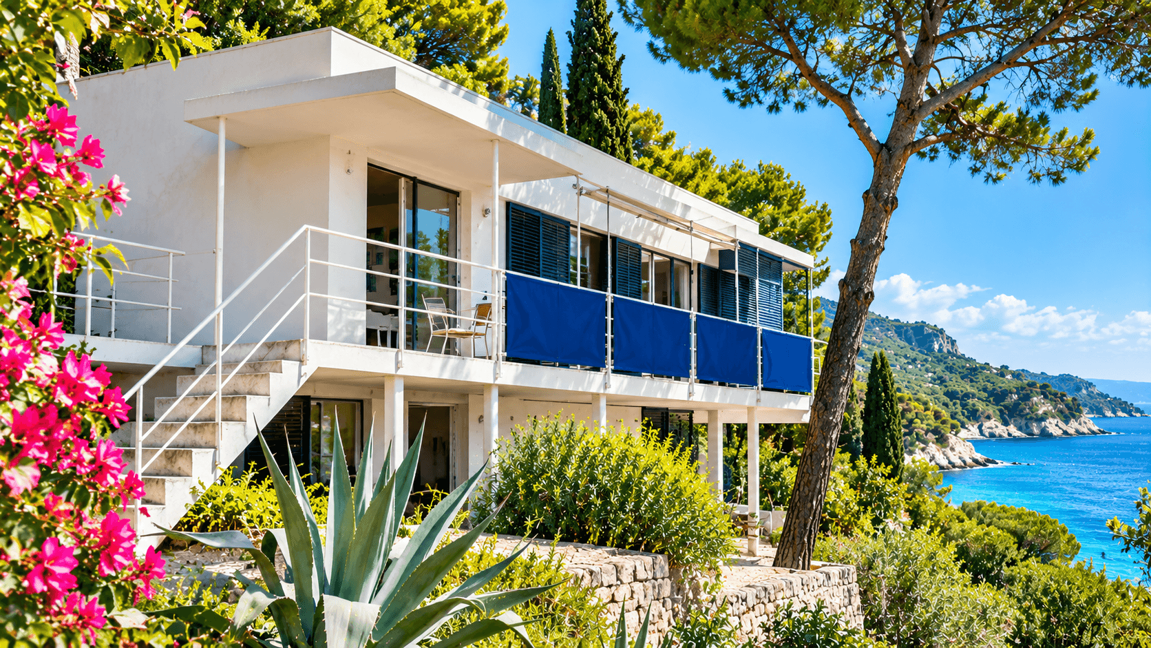 Illustration of Villa E-1027 / Cap Moderne