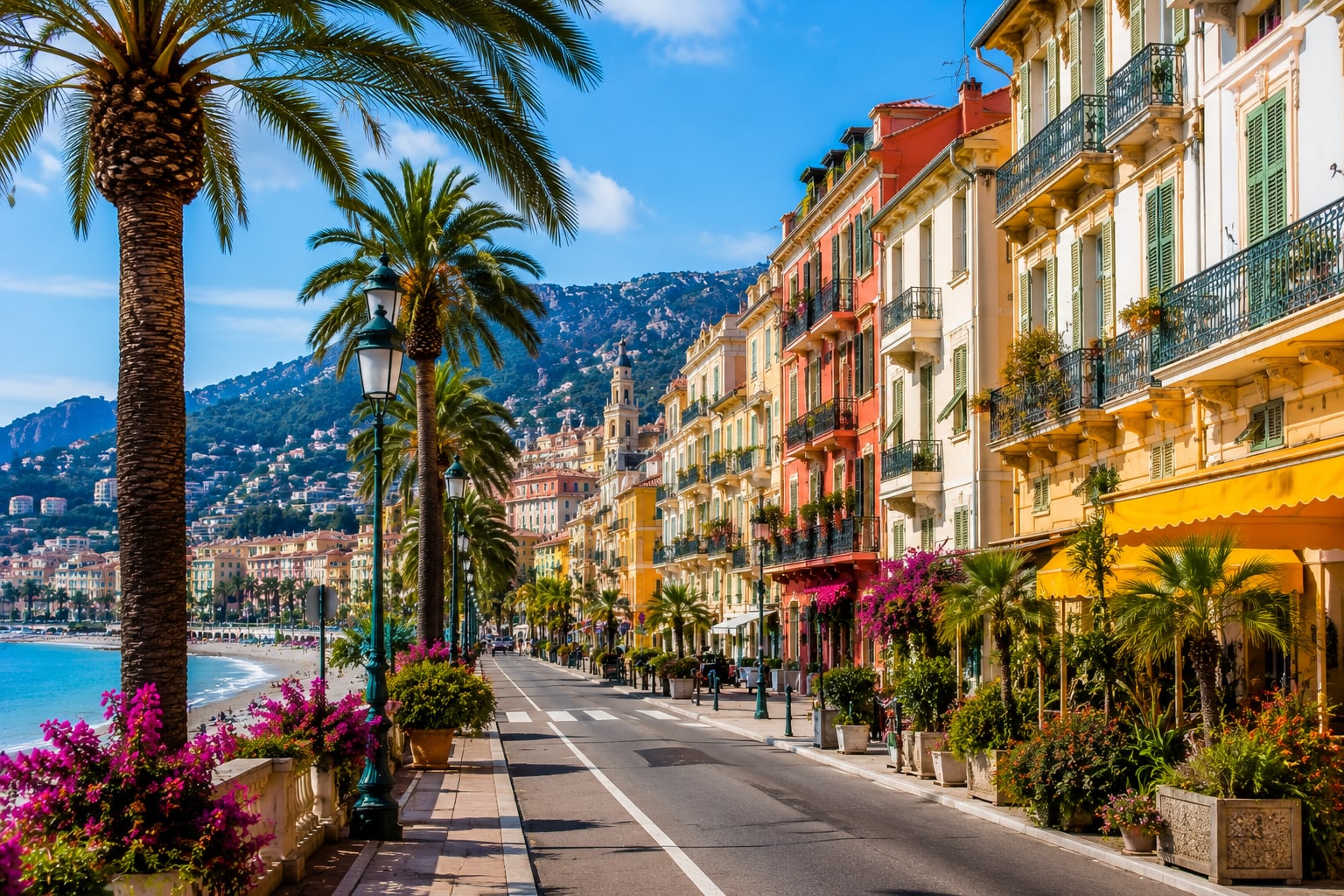 Illustration of where to stay in Menton