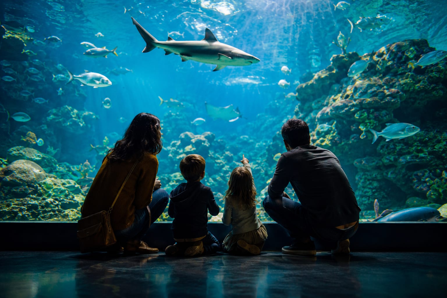 Illustration of family animal experiences near Menton